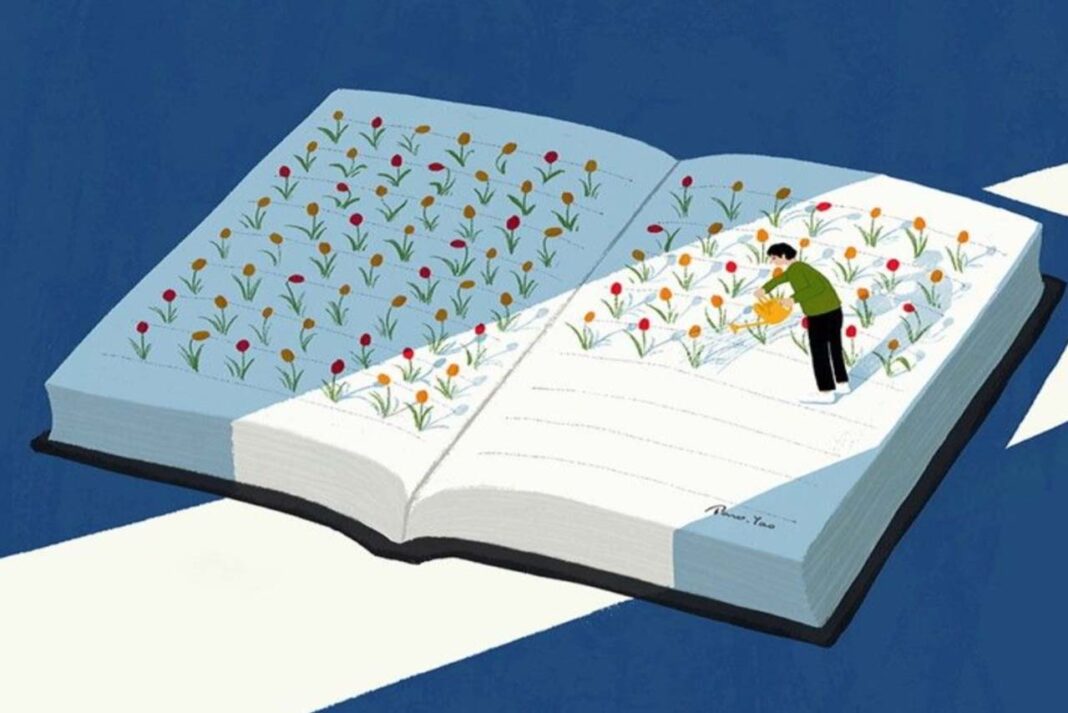 kitap iyileşme çiçek