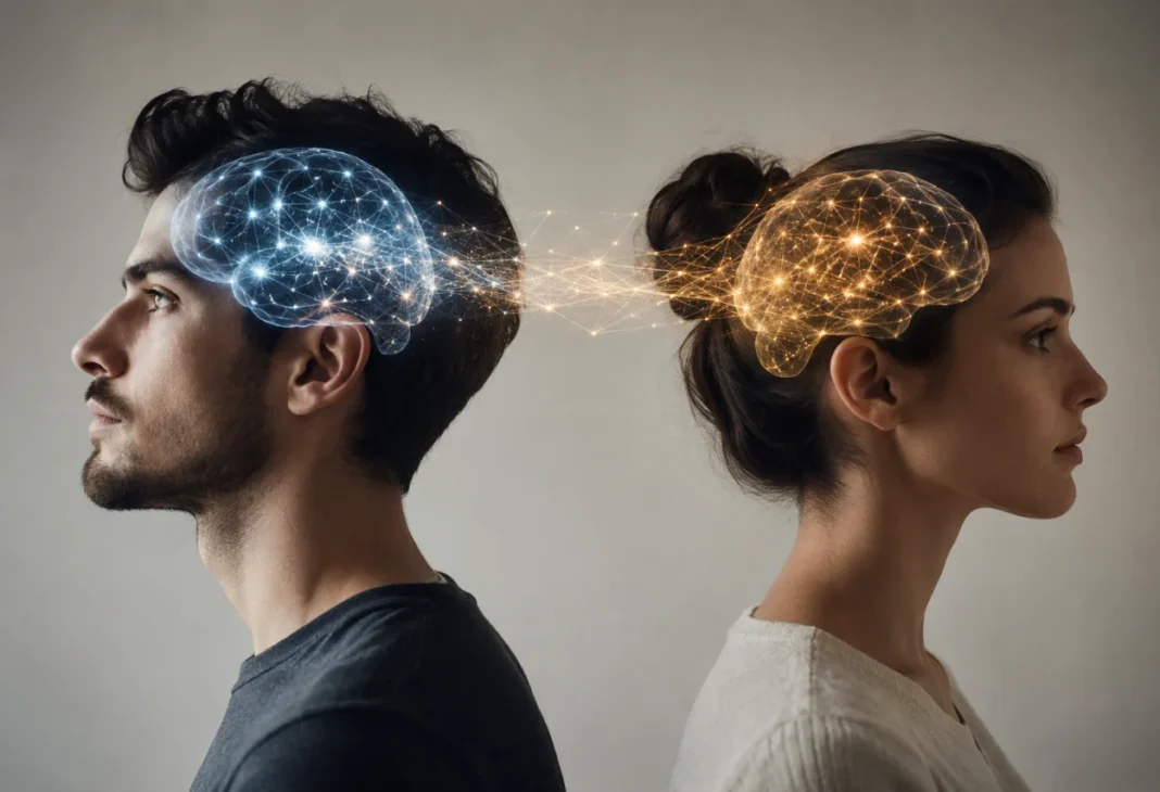 The Myth of the Male brain — Illustration of brain mosaics in gender differences