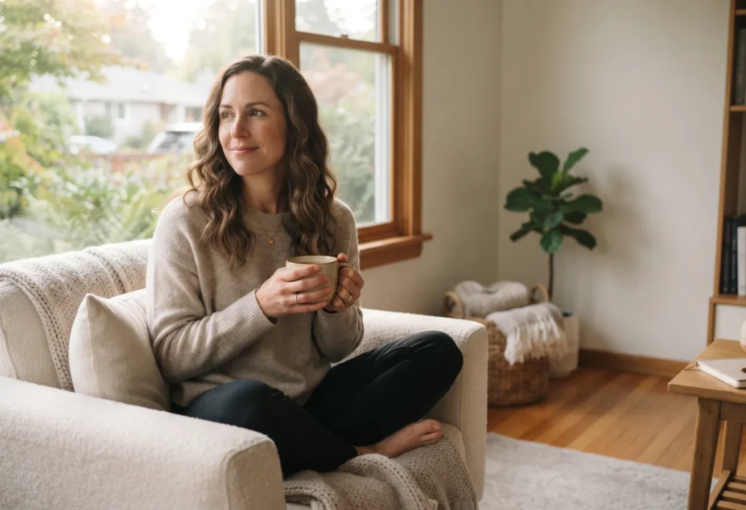 What Can You Do at Home to Strengthen Your Mental Health? - Psychology Times Görseli Well being — A serene home environment promoting forgiveness and mental health